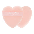 2 Piece Powder Heart Puff MPP-2  (4PK)