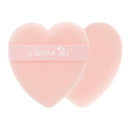2 Piece Powder Heart Puff MPP-2  (4PK)
