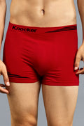 KNOCKER MEN'S SEAMLESS BOXER BRIEFS (MS007M)