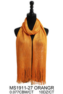 Metallic Scarves MS1911A (12pc)