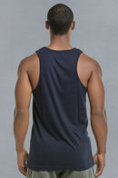 KNOCKER MEN'S HEAVY TANK TOP (MT200_NAVY)