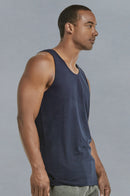 KNOCKER MEN'S HEAVY TANK TOP (MT200_NAVY)