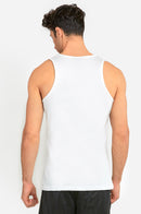 KNOCKER MEN'S HEAVY TANK TOP (MT200_WHITE)