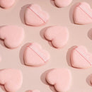 2 Piece Powder Heart Puff MPP-2  (4PK)