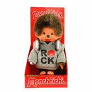 Monchhichi Pop Rockstar in Hoodie 8 Inch Plush in Open Platform Box
