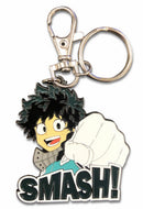 My Hero Academia Deku Smash Metal Keychain