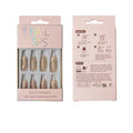 Pearl Decor Oval Fake Nail Set NA1201-44 (12PC)