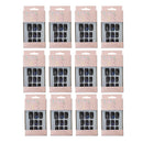 Glitter Decor Squoval Fake Nail Set NA1201-53. (12PC)