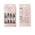 Rhinestone Decor Ballerina Fake Nail Set NA1201-79 (12PC)