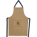 Bonita Home Cotton Apron W Pocket Chef