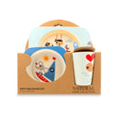 Natural Home Collection Pirate Design Kids Tableware 5pc Set