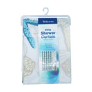 Bonita Home Shell Shower Curtain with Hooks - 71in