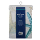 Bonita Home Shell Shower Curtain with Hooks - 71in
