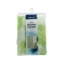 Bonita Home Leaf Shower Curtain with Hooks - 71in
