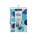 Bonita Home Spots Shower Curtain with Hooks - 71in
