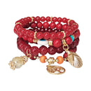 Tree N Evil Eye Charm Ball Bracelet BR2521-72 (12PC)