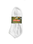 POWER CLUB NO SHOW SPORTS SOCKS (PC294_WHITE)