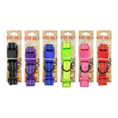 Bonita Pet Large Neon Reflective Collar - 0.98x23.62in - 6 Asst Colors