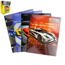 Promarx Portfolio 2 Pocket 4 Asst Cars