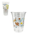 PM Plastic Tumbler Clear Winter 16oz 20ct