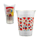 Party Magic Plastic Tumbler Clear Strawberry, 20ct - 16oz