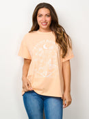 WOMEN'S SHORT SLEEVE GRAPHIC TOP