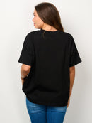 WOMEN'S SHORT SLEEVE GRAPHIC TOP