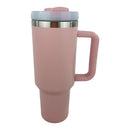 40oz Stainless Steel Tumbler With Handle, Straw, Lid CP4417-1 (6pc)