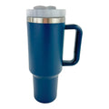 40oz Stainless Steel Tumbler With Handle, Straw, Lid CP4417-1.(6pc)