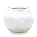 Bonita Home Clear Glass Round Fish Bowl 5.5"x5"