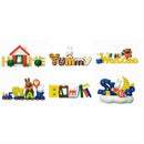 Re-Ment :Miffy and Friends Collection of Words Mini Figure Playset Asst-Set of 6(Box)