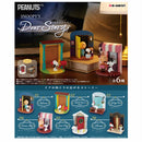 Re-ment :Peanuts Snoopy's Door Story Mini Figure & Playset Colletction-Set of 6pcs(Box)