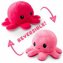 TeeTurtle?:Reversible Octopus Plush-Double Pink