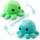 TeeTurtle?:Reversible Octopus Plush-Green&Aqua