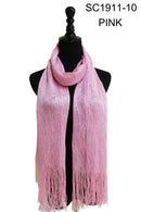 Metallic Scarves MS1911A (12pc)