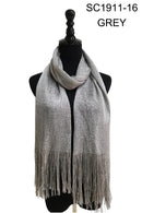Metallic Scarves MS1911A (12pc)