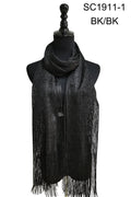 Metallic Scarves MS1911A (12pc)