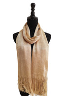 Metallic Scarves MS1911B (12pc)
