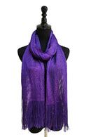 Metallic Scarves MS1911B (12pc)