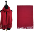 Cashmere Feel Plain Scarves SCF4670 (12PC)