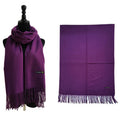 Cashmere Feel Plain Scarves SCF4670 (12PC)