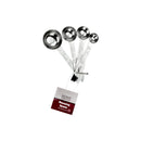 Bonita Home Stainless Steel Measuring Spoons Asst Size - 4pc