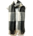 Cashmere Feel Check Pattern Scarves SCF1026-1 (6PC)