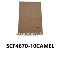 Cashmere Feel Plain Scarves SCF4670 (12PC)