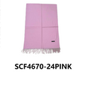 Cashmere Feel Plain Scarves SCF4670 (12PC)