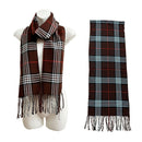 Men's Plaid Pattern Scarves SCF6528 (12PC)