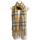 Men's Plaid Pattern Scarves SCF6528 (12PC)