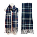 Men's Plaid Pattern Scarves SCF6528 (12PC)