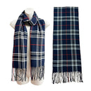 Men's Plaid Pattern Scarves SCF6528 (12PC)