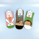 Women's Cute Animal Cartoon Socks SS3208-89.. (12PC)